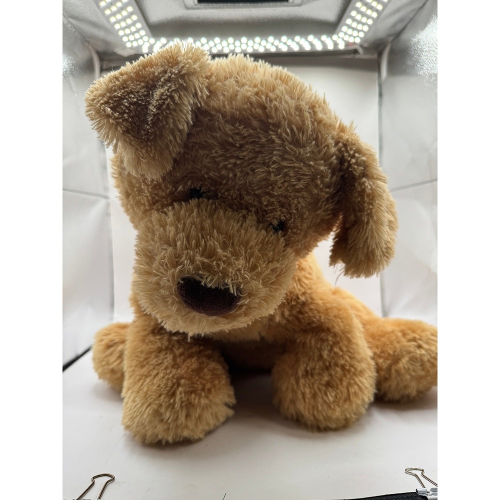Gund Remi Puppy Dog Plush Kids 17 Inch Tan Shaggy Floppy Stuffed Animal 4048618